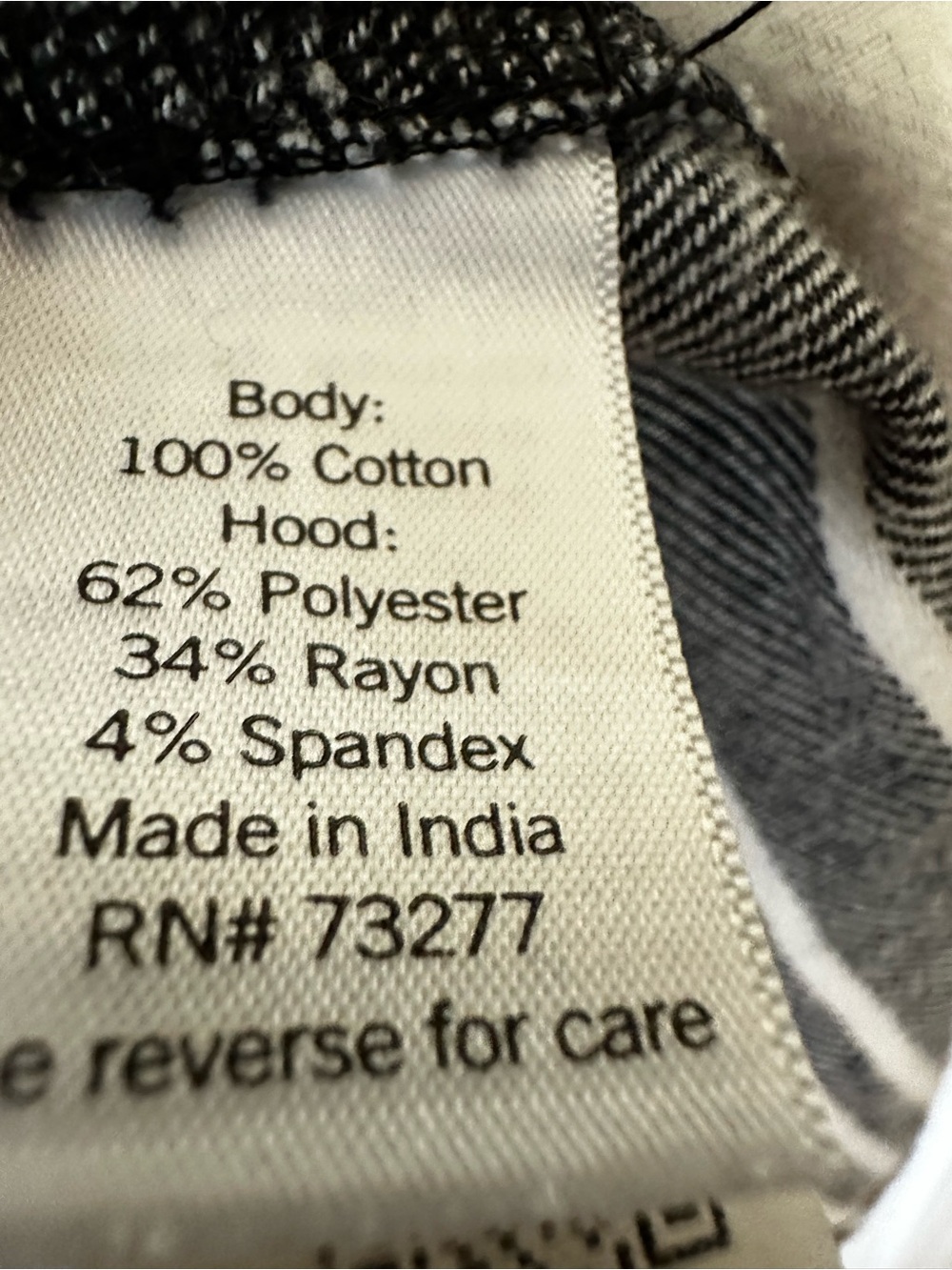 NWT SO Juniors XS Black and White Plaid Shrunken Shirt Hooded - Picture 11 of 16